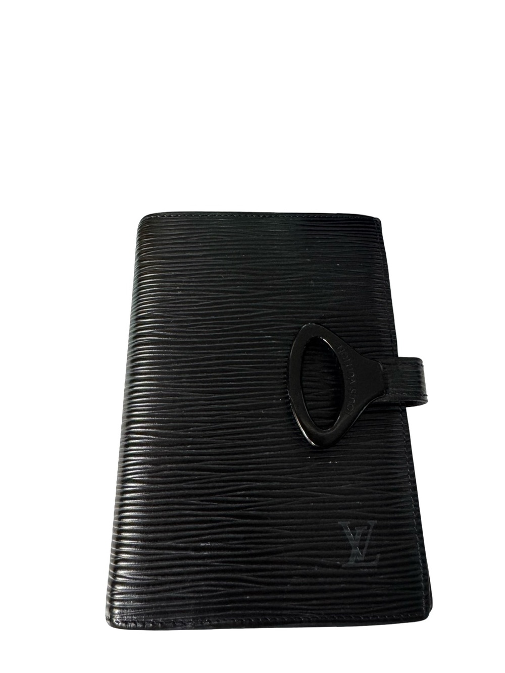 Louis Vuitton Vintage Black Epi Leather PM Agenda Planner